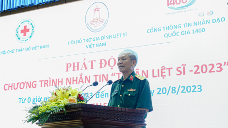 Phát động chương trình nhắn tin “Tri ân liệt sỹ -2023”(24/6/2023)