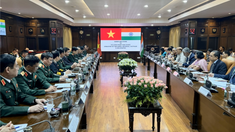 Hội đàm Bộ trưởng Quốc phòng Việt Nam- Ấn Độ: Nhất trí tăng cường hợp tác quốc phòng trên nhiều lĩnh vực (19/6/2023)