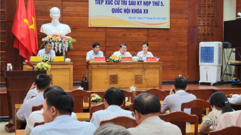 Cử tri thành phố Hội An kiến nghị khẩn cấp bảo vệ bờ biển Cửa Đại trước tình trạng xâm thực (27/6/2023)