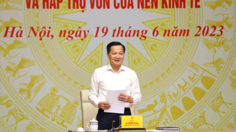 Phó Thủ tướng Lê Minh Khái: Khơi thông dòng vốn, kênh tín dụng vào nền kinh tế (19/6/2023)