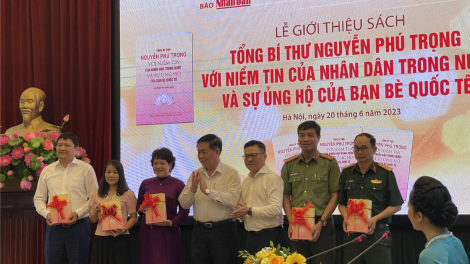 Ra mắt cuốn sách về Tổng Bí thư Nguyễn Phú Trọng