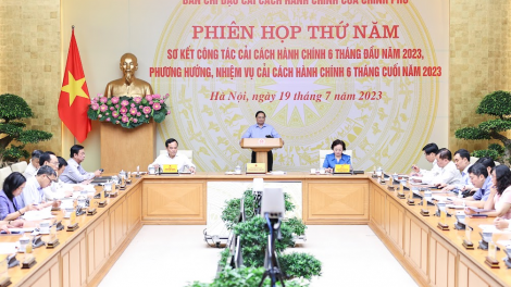 THỜI SỰ 18H CHIỀU 19/7/2023: Thủ tướng Phạm Minh Chính yêu cầu kiên quyết bãi bỏ những quy định rườm rà, gây cản trở, làm tăng chi phí cho người dân và doanh nghiệp.