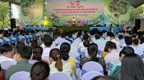 TP.HCM vận động mỗi người dân có hành động cụ thể xây dựng đô thị văn minh (15/7/2023)