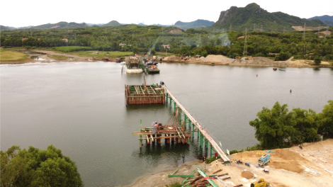 Quảng Bình: Tháo gỡ vướng mắc trong thi công cao tốc Bắc - Nam (27/7/2023)