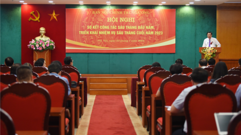 Đẩy nhanh tiến độ xây dựng Đề án chấn chỉnh cán bộ đùn đẩy, né tránh (13/7/2023)