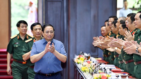 Thủ tướng dự Hội nghị Quân chính toàn quân (05/7/2023) ( ca sáng làm rồi )