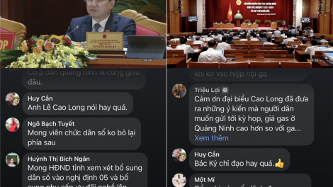 THỜI SỰ 21H30 ĐÊM 11/7/2023: Lần đầu tiên tại kỳ họp HĐND tỉnh Quảng Ninh, cử tri trong tỉnh cùng tham gia chất vấn trực tuyến lãnh đạo các sở ngành và nhận câu trả lời thông qua livestream trên fanpage.