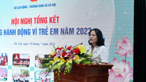 100 tỷ đồng hỗ trợ trẻ em trong Tháng hành động vì trẻ em năm 2023 (10/07/2023)