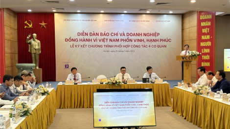 Đồng hành giữa báo chí và doanh nghiệp vì sự phồn vinh của đất nước (25/7/2023)