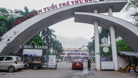 Hà Nội đã xử lý 7/14 hạng mục vi phạm tại Công viên Tuổi Trẻ Thủ đô (26/7/2023)