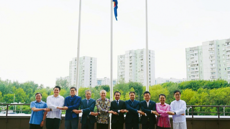 Lễ kỷ niệm 56 năm thành lập Ngôi nhà chung ASEAN tại LB Nga (9/8/2023)