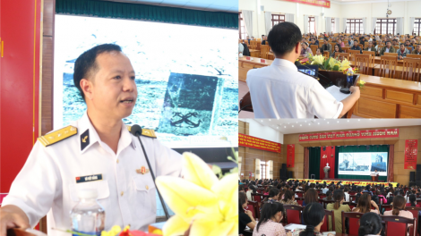 Lữ đoàn 162, Vùng 4 Hải quân: Lan toả tình yêu biển đảo đến người dân vùng Nam Tây Nguyên (16/08/2023)