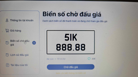 THỜI SỰ 12H TRƯA 22/8/2023: Phiên đấu giá biển số ô tô lần thứ nhất phải ngừng giữa chừng, do trang web đấu giá bị lỗi kỹ thuật.