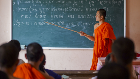 Mùa học chữ Khmer trong các chùa ở Trà Vinh (6/8/2023)