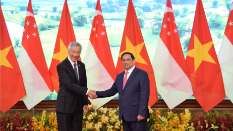 Thủ tướng Phạm Minh Chính chủ trì lễ đón và hội đàm với Thủ tướng Singapore Lý Hiển Long (28/8/2023)