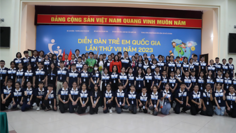 Khai mạc Diễn đàn trẻ em quốc gia lần thứ 7 (6/8/2023) (Đã có tin của Hà Nam phòng Tin tức Thời sự)
