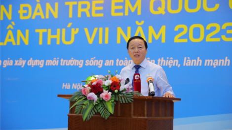 PTT Trần Hồng Hà: Tạo lập môi trường để "trẻ em không chỉ là tương lai mà còn là hiện tại" (08/08/2023)