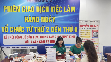 Hơn 42.000 chỉ tiêu việc làm trong phiên giao dịch việc làm kết nối 14 tỉnh, thành phố (14/8/2023)