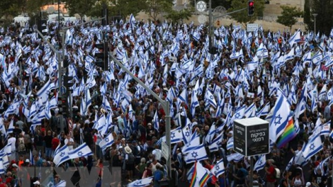 Biểu tình sang tuần 32: Israel chưa có được sự yên bình (13/8/2023)