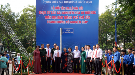 TP.HCM chính thức có đường Võ Nguyên Giáp (23/8/2023)