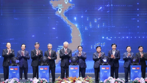 Thủ tướng Việt Nam và Thủ tướng Singapore chứng kiến khởi công, chấp thuận đầu tư 5 dự án VSIP mới (29/8/2023)