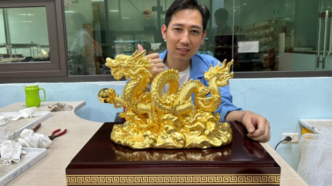 Nguyễn Văn Võ - công nhân giỏi thủ đô 2023: Thợ kim hoàn cần đôi tay khéo léo, tính kiên trì và đầu óc sáng tạo