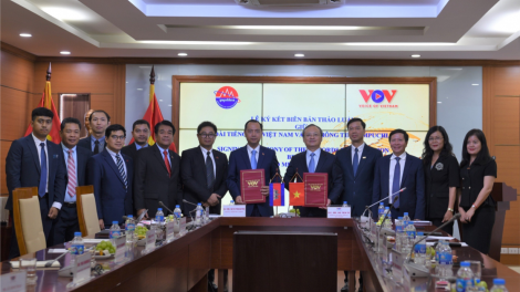 VOV tăng cường hợp tác truyền thông với Bộ thông tin Vương quốc Campuchia (24/9/2023)