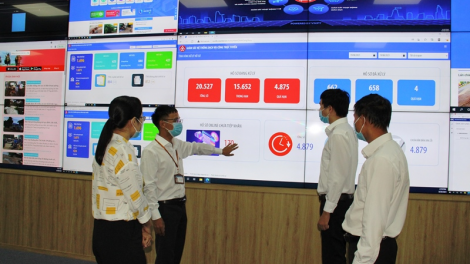 Hiệu quả Trung tâm giám sát, điều hành đô thị thông minh Đắk Lắk (22/9/023)