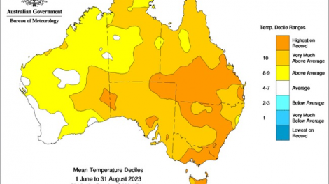 Biến đổi khí hậu: Australia đang trải qua mùa đông ấm nhất trong hơn 100 năm qua (1/9/2023)