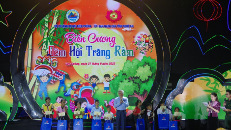 Trung thu cho trẻ em vùng lũ- Chương trình "Biên cương - Đêm hội trăng rằm" (29/9/2023)