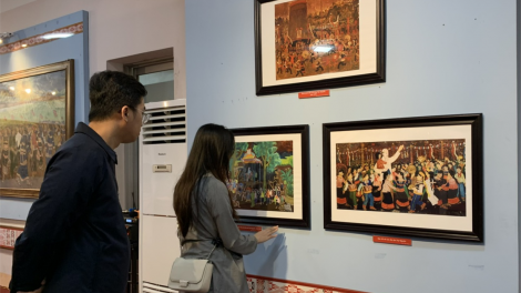 Gia Lai: Triển lãm tranh của hoạ sĩ Xu-Man thu hút du khách (3/9/2023)