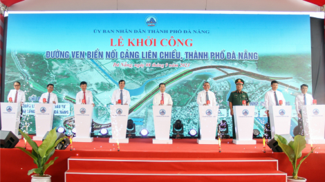 Đà Nẵng: Khởi công dự án Đường ven biển nối cảng Liên Chiểu (08/9/2023)