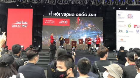 Sôi động Lễ hội Vương quốc Anh tại TP.HCM (16/9/2023)