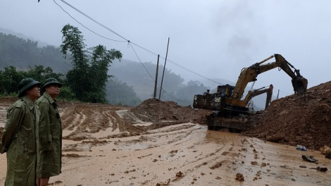 Thanh Hoá: Ứng phó nguy cơ lũ ống, lũ quét, sạt lở đất khu vực miền núi (28/9/2023)