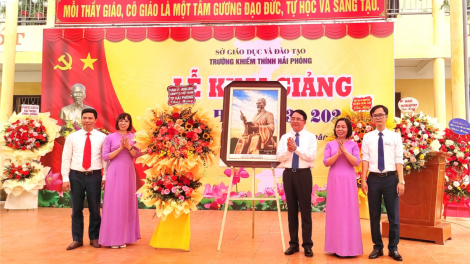 Lễ khai giảng tại ngôi trường đặc biệt ở Hải Phòng (5/9/2023)