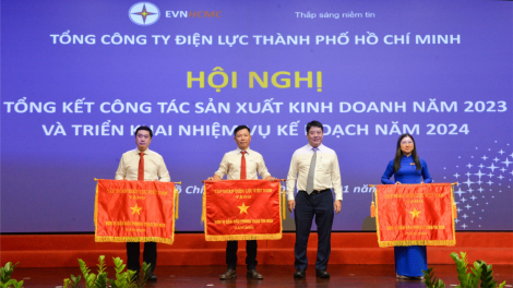 EVNHCMC thực hiện 12 chỉ tiêu kế hoạch chủ yếu và 10 nhóm nhiệm vụ trọng tâm  (11/1/2024)