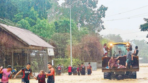 Philippines: Mưa lũ, lở đất gây thiệt hại về người (19/01/2024)