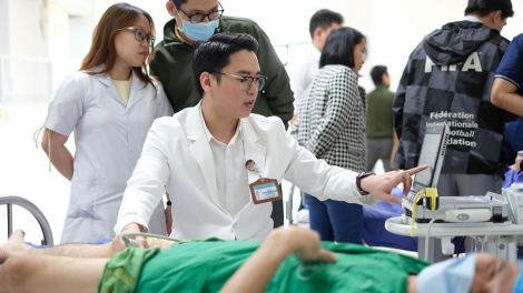 Các bệnh viện lớn kỷ niệm Ngày Gây tê vùng và giảm đau Thế giới (27/1/2024)