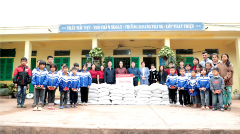 Ngôi nhà thứ 2 của con em vùng cao huyện Mường Nhé, tỉnh Điện Biên (23/01/2024)
