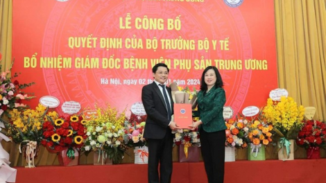 GS.TS Nguyễn Duy Ánh làm giám đốc Bệnh viện Phụ sản Trung ương (02/1/2024)