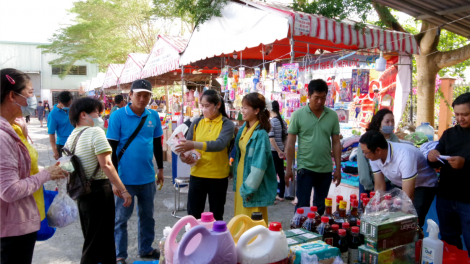 Trà Vinh: Ấm áp “Tết sum vầy – Xuân chia sẻ” cùng công nhân lao động (28/1/2024)