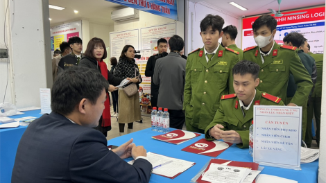 Hà Nội: Hơn 2.100 chỉ tiêu tuyển sinh, tuyển dụng cho chiến sĩ nghĩa vụ công an xuất ngũ năm 2024 (23/1/2024)