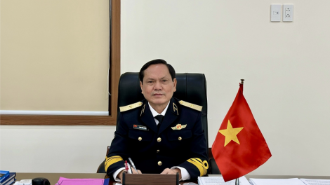 Chuẩn đô đốc Phạm Văn Luyện, Phó CNCT Hải quân: "Cán bộ chính trị Hải quân phải là những người có bản lĩnh vững vàng, sâu sát cơ sở" (24/01/2024)