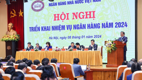 THỜI SỰ 18H CHIỀU 8/1/2024: Thủ tướng Phạm Minh Chính yêu cầu ngành Ngân hàng thực hiện tốt vai trò là huyết mạch của nền kinh tế.