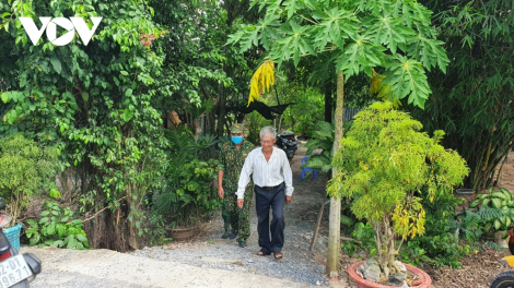 Đảng viên biên phòng trên tuyến biên giới Tây Nam (30/01/2024)