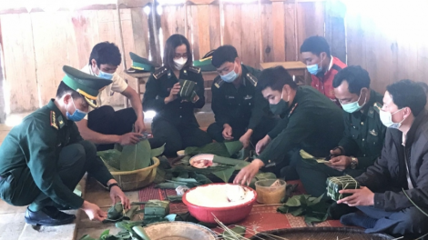 Tết đoàn kết quân- dân nơi biên giới Kon Tum (29/1/2024)
