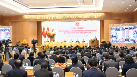 THỜI SỰ 12H TRƯA 05/01/2024: Hội nghị tổng kết công tác năm 2023, triển khai nhiệm vụ năm 2024 của Chính phủ và chính quyền địa phương