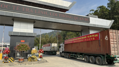 Cao tốc Đồng Đăng – Trà Lĩnh được khởi công kỳ vọng tháo điểm nghẽn kinh tế Cao Bằng (02/01/2024)