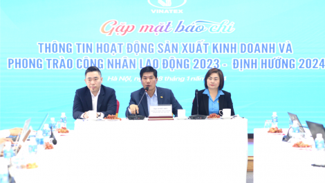 Tập đoàn Dệt May Việt Nam (Vinatex): kiên định mục tiêu tham gia vào chuỗi cung ứng với vị thế vững chắc (08/01/2024)