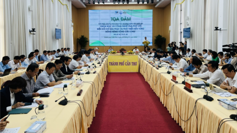 Bộ Khoa học và Công nghệ xây dựng song song mô hình “thuận - nghịch thiên” ứng phó biến đổi khí hậu vùng ĐBSCL (20/1/2024)